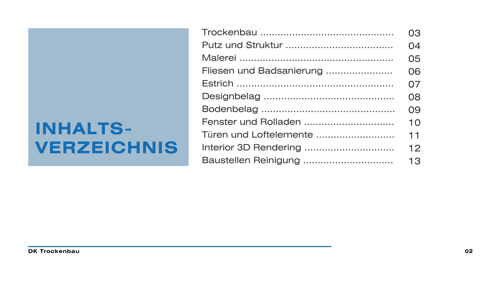 Trockenbau-Katalog – Klarheit und Übersichtlichkeit – Bild 2