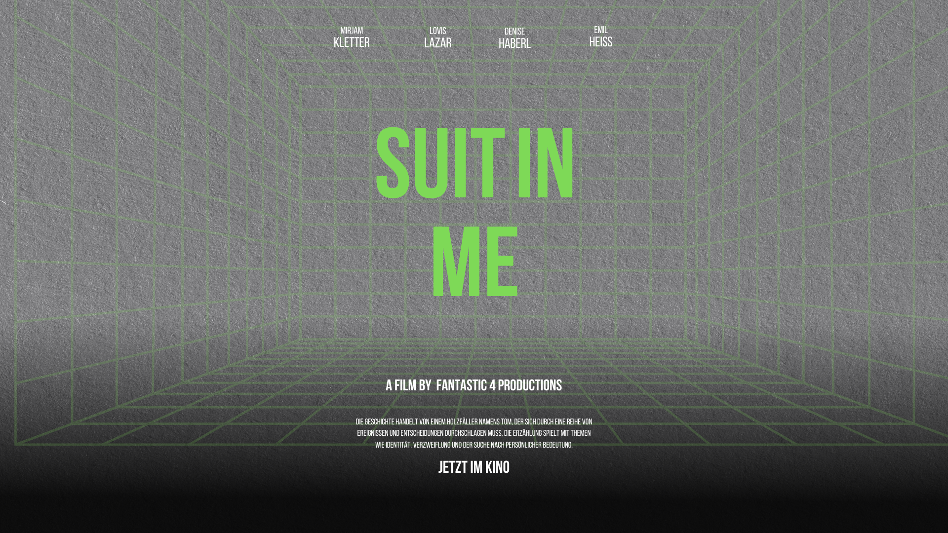 Filmdreh - Suite in me